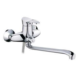 Смеситель для ванны и душа Frap F2201 хром